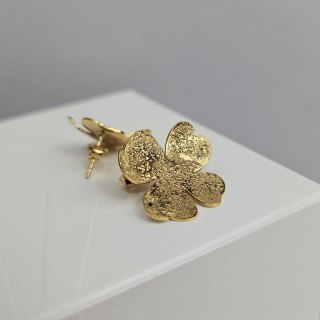 Kolczyki KONICZYNKI pozłacane sztyfty