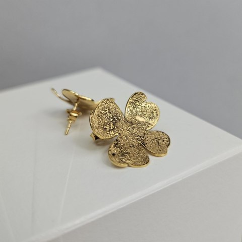 Kolczyki KONICZYNKI pozłacane sztyfty