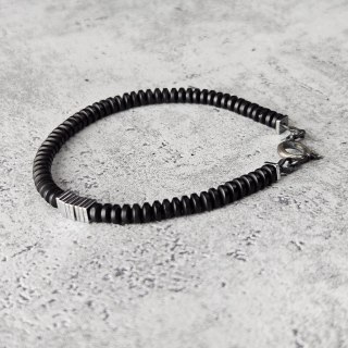 Stylowa Bransoletka z Hematytu w rockowym stylu