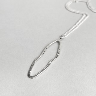 Wisior FALA srebrny nieregularny młotkowany