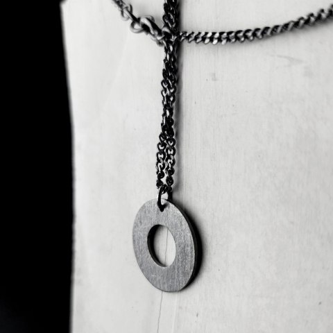 Wisior srebrny z kółkiem