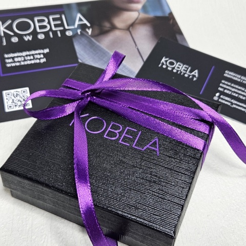 CIRCA podwójne eleganckie kolczyki koła sztyfty pozłacane